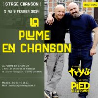 Stage d'écriture La Plume en Chanson